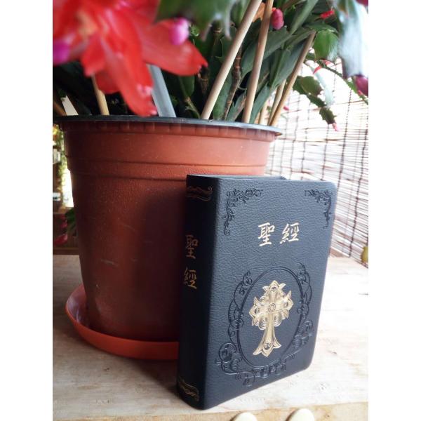64开金边简体思高圣经 黑色
