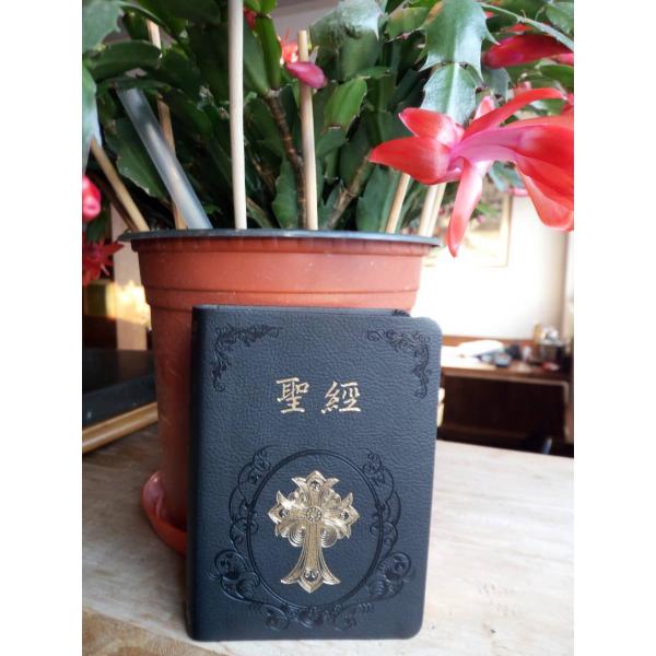 64开金边简体思高圣经 黑色