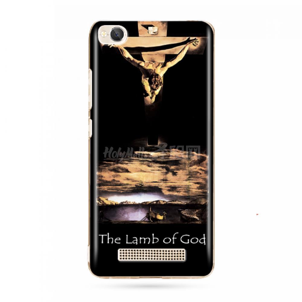 达利画的耶稣十字架 圣像手机壳（玻璃镜面）