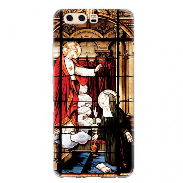 耶稣和玛加利大 圣像手机壳（玻璃镜面）
