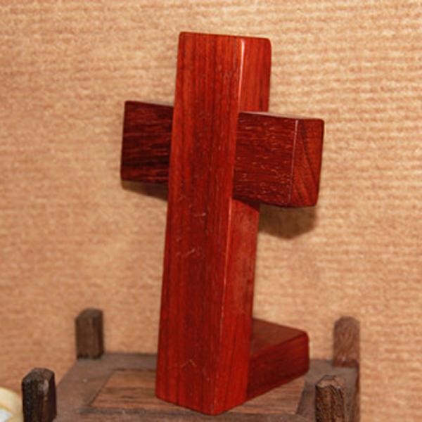 谦卑系列祈祷木十字架（中号）