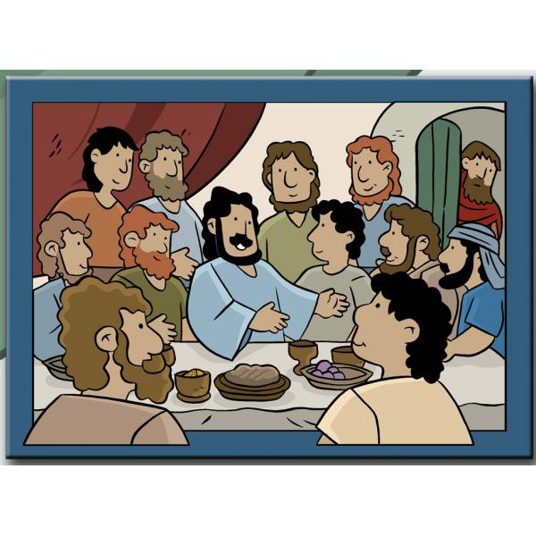 最后的晚餐 复活节福音手工 耶稣故事19
