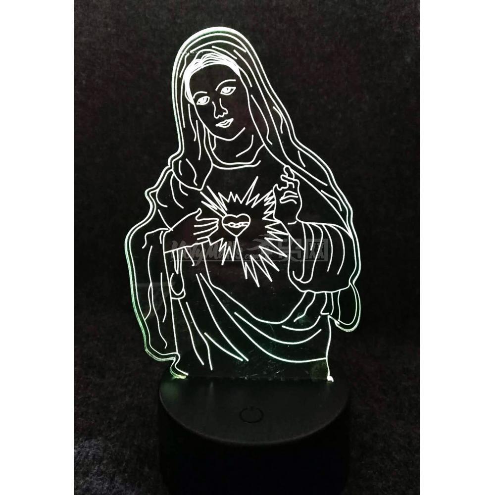 圣母圣心 炫彩桌灯