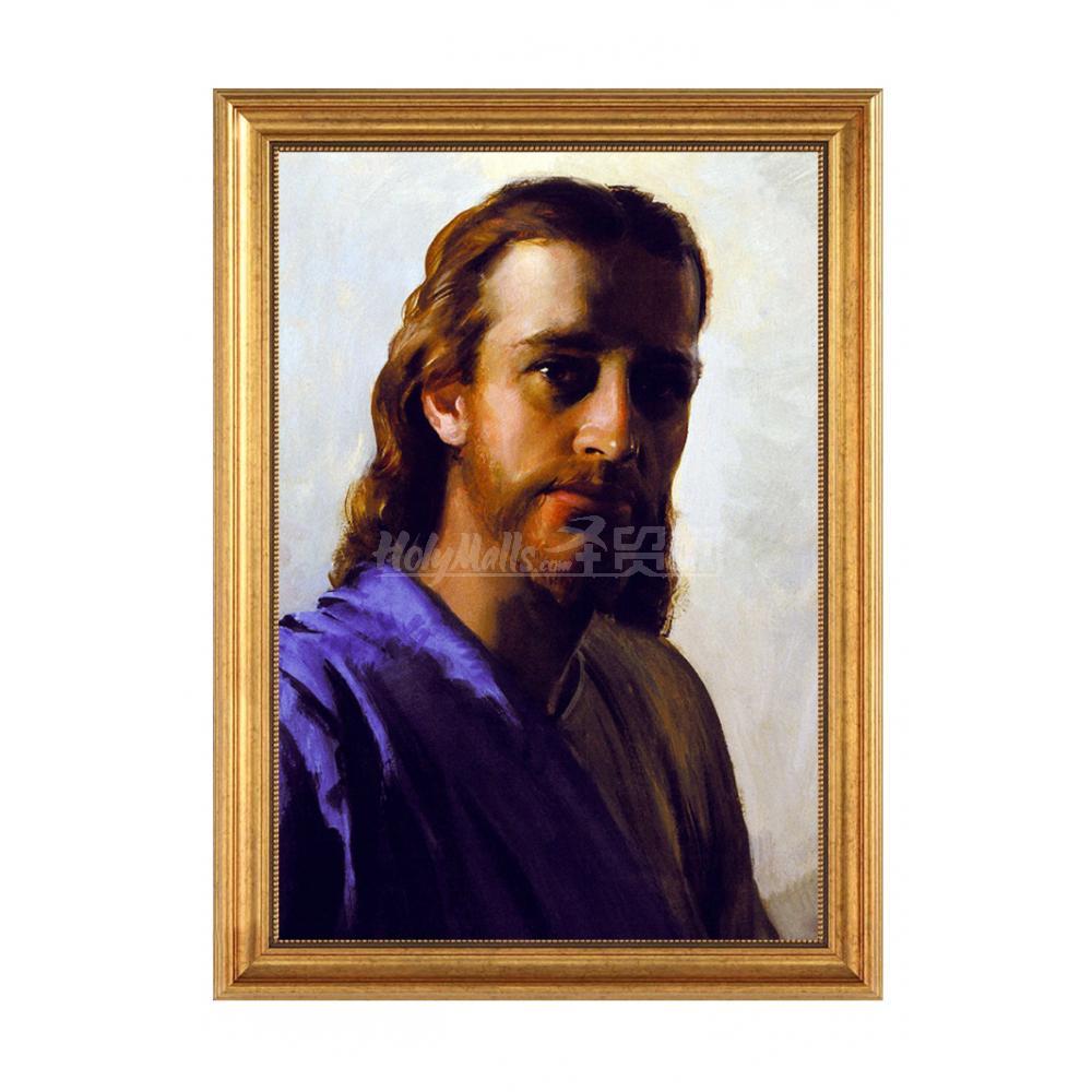 耶稣 手绘油画 不带画框