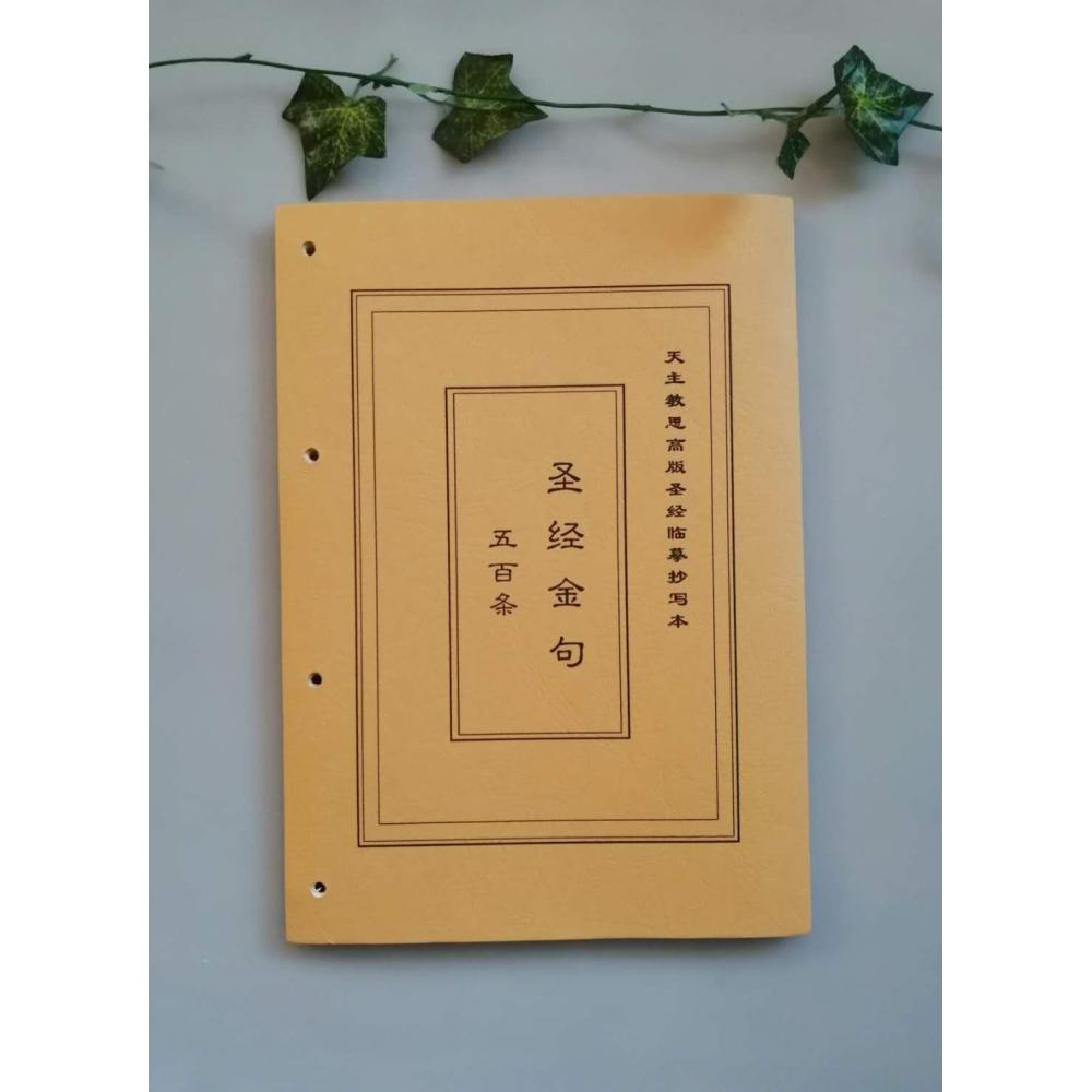 圣经金句500条 圣经临摹字帖