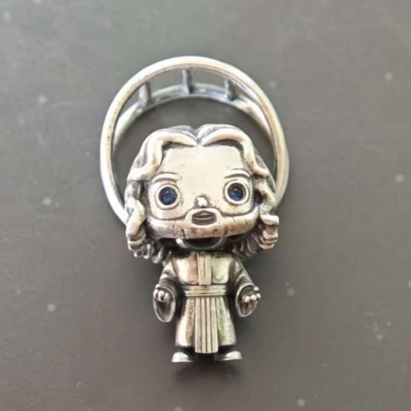 原创Funko Pop嵌蓝宝耶稣挂坠