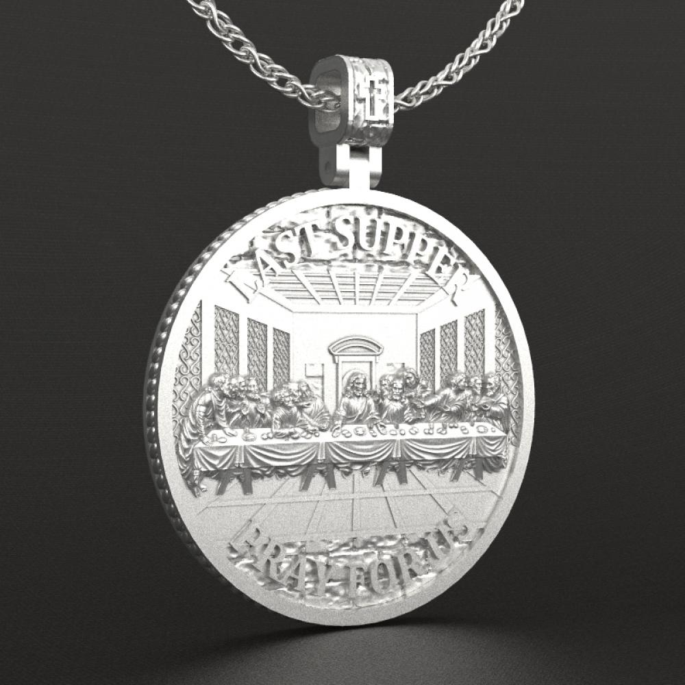 最后晚餐圣牌(中/英文版)（不含链）