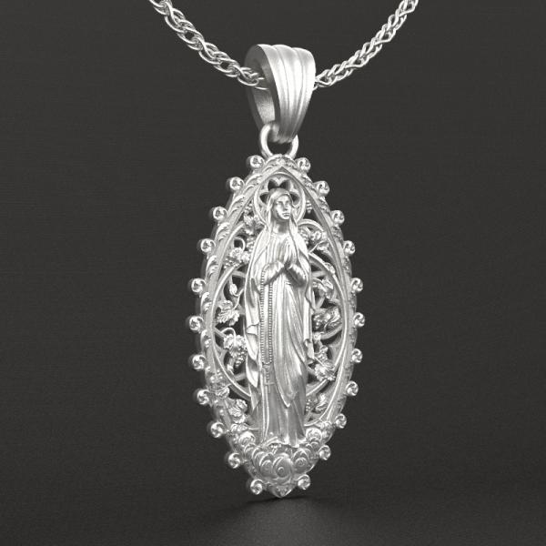 镂空露德圣母（...