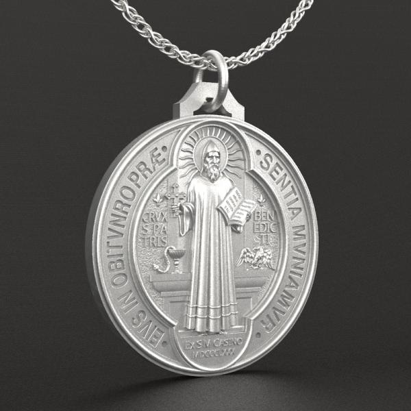 本笃驱魔圣牌（不含链）