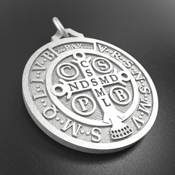 本笃驱魔圣牌（不含链）