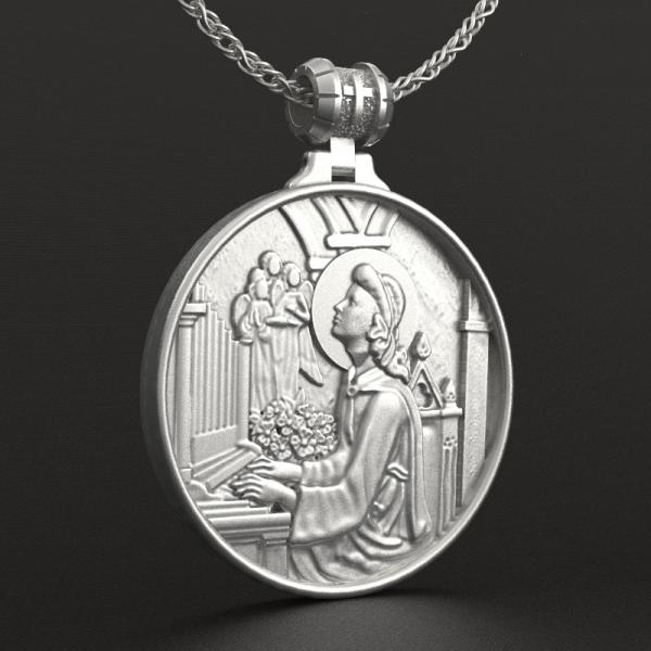 圣则济利亚（不含链）