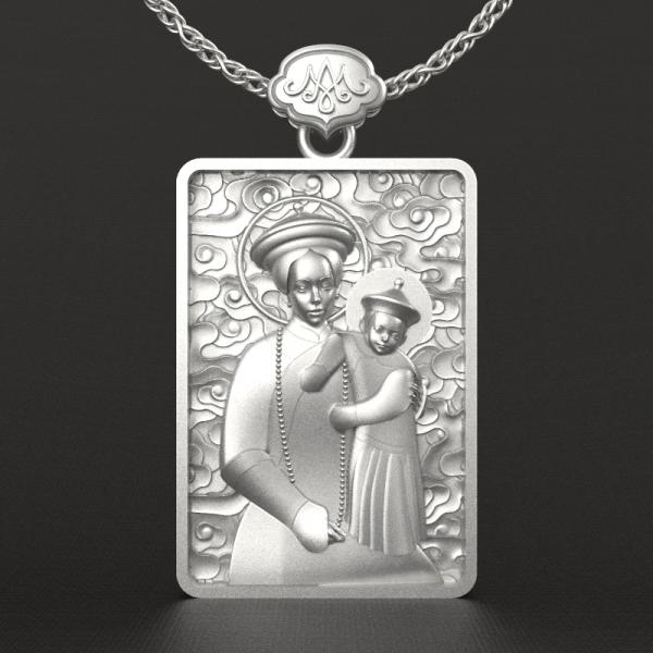 中华圣母-北京西什库教堂圣母像（不含链）