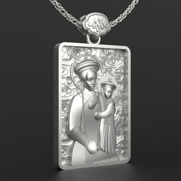 中华圣母-北京西什库教堂圣母像（不含链）