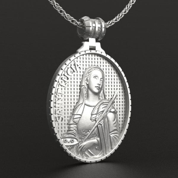 圣女路济亚（不含链）