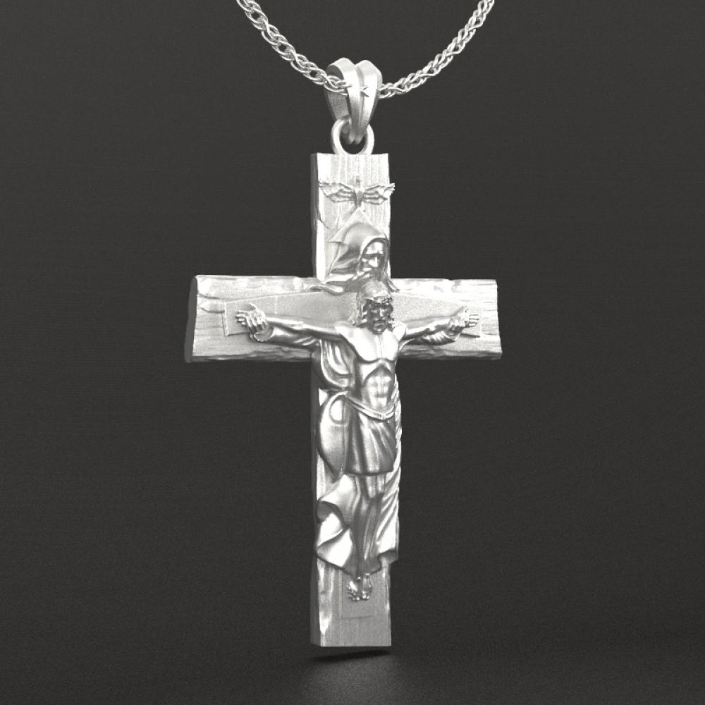 天主圣三十字架5cm长（不含链）