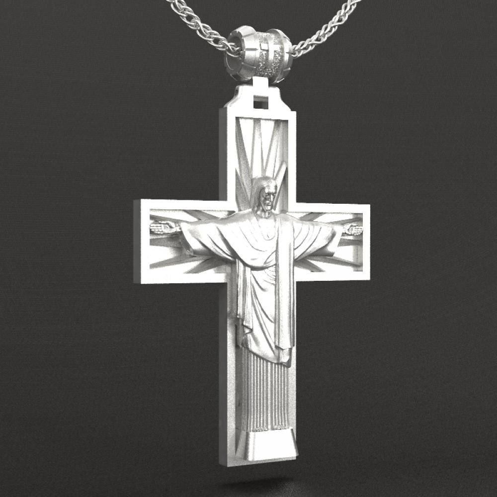 巴西救世主十字架（不含链）