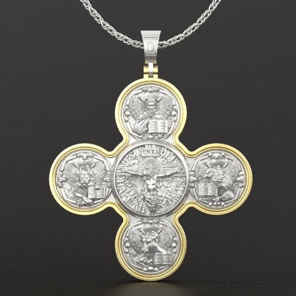 福音四圣使苦像十字架（不含链）