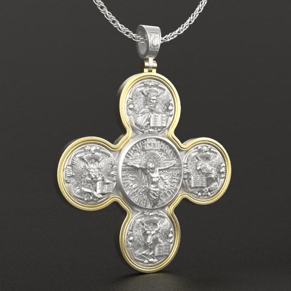 福音四圣使苦像十字架（不含链）