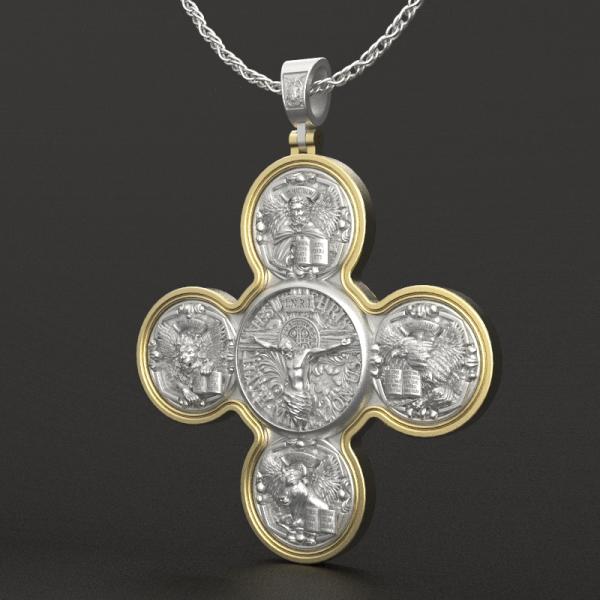 福音四圣使苦像十字架（不含链）