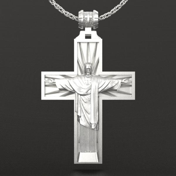 巴西救世主十字架（不含链）