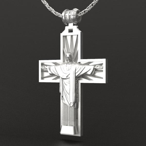 巴西救世主十字架（不含链）