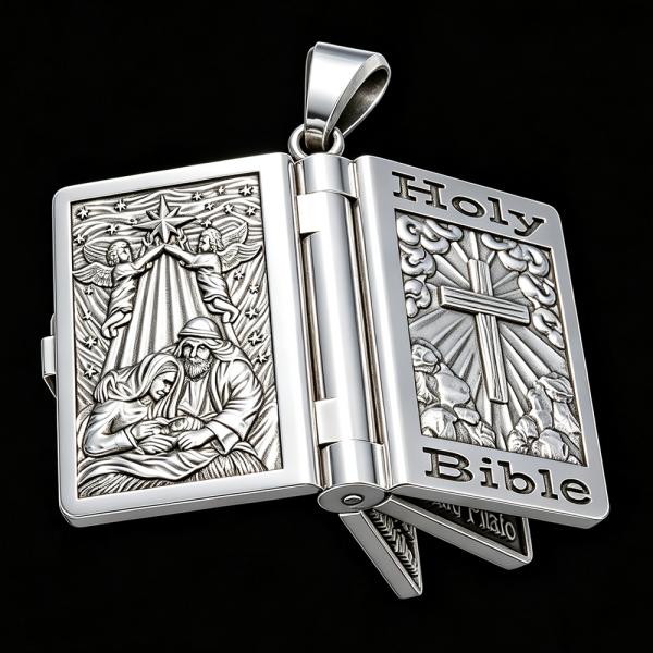 迷你经文吊坠
